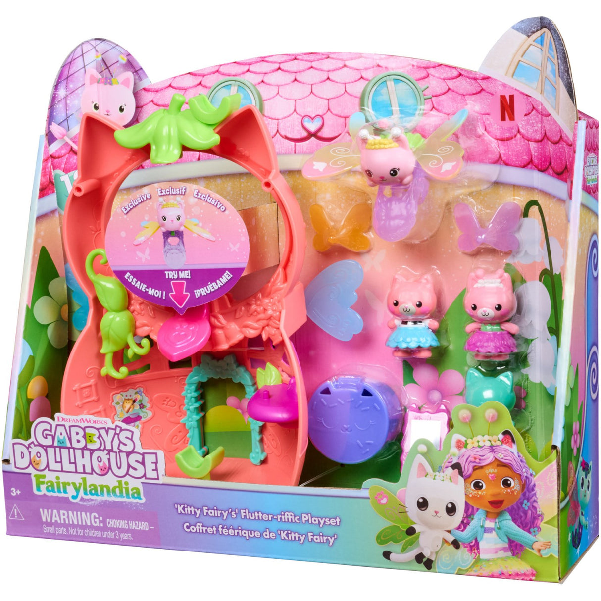Gabby's Dollhouse Flutter-riffic Fe-sæt