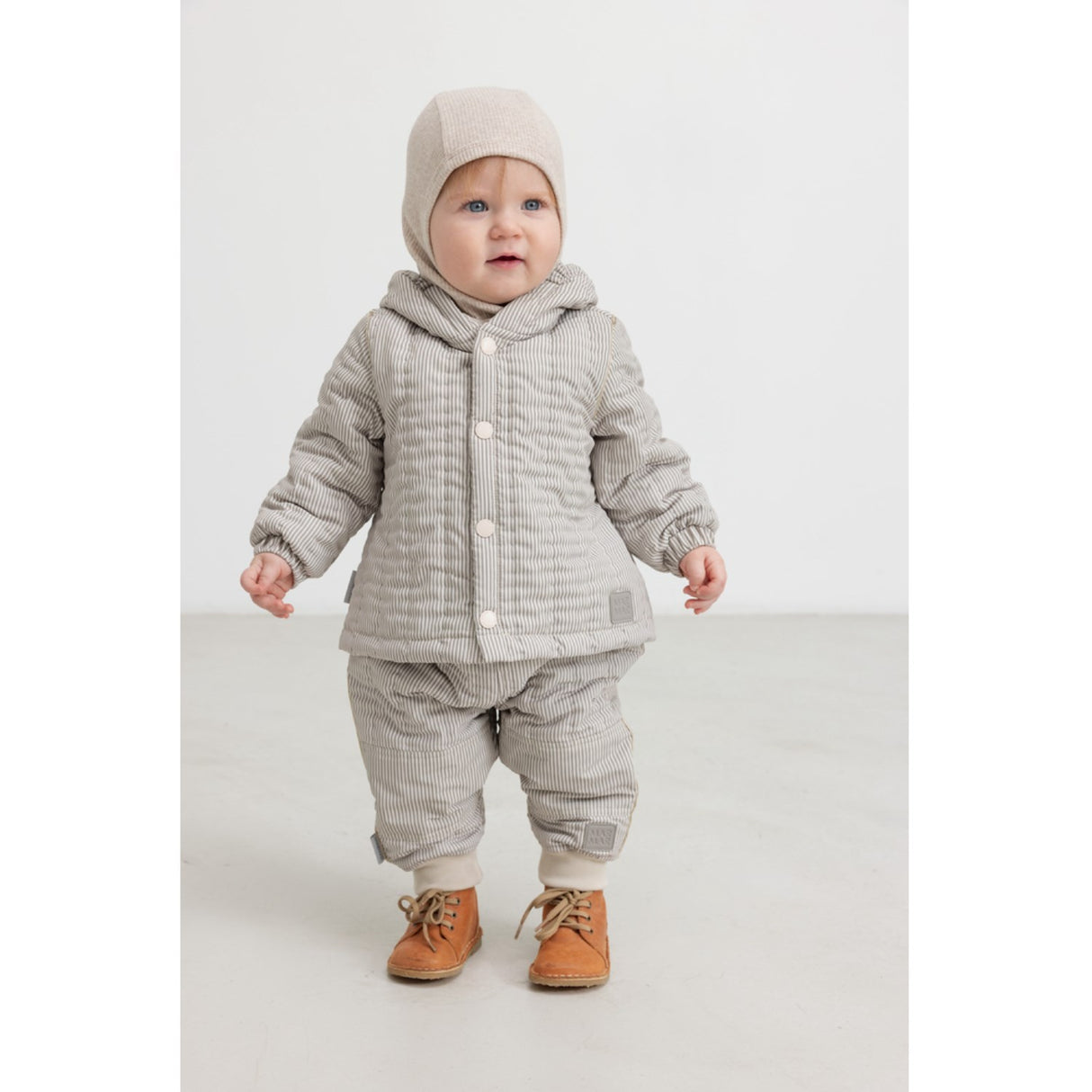 MarMar Thermo Dark Brown Stripe Odin Bukser