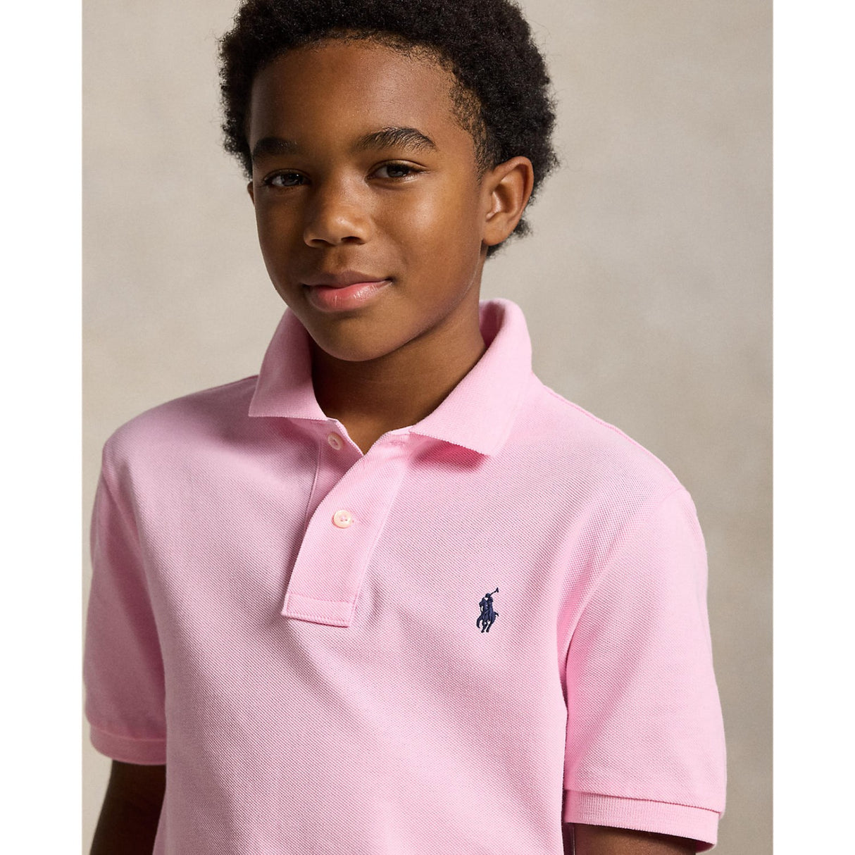 Polo Ralph Lauren Carmel Pink Polo Skjorte