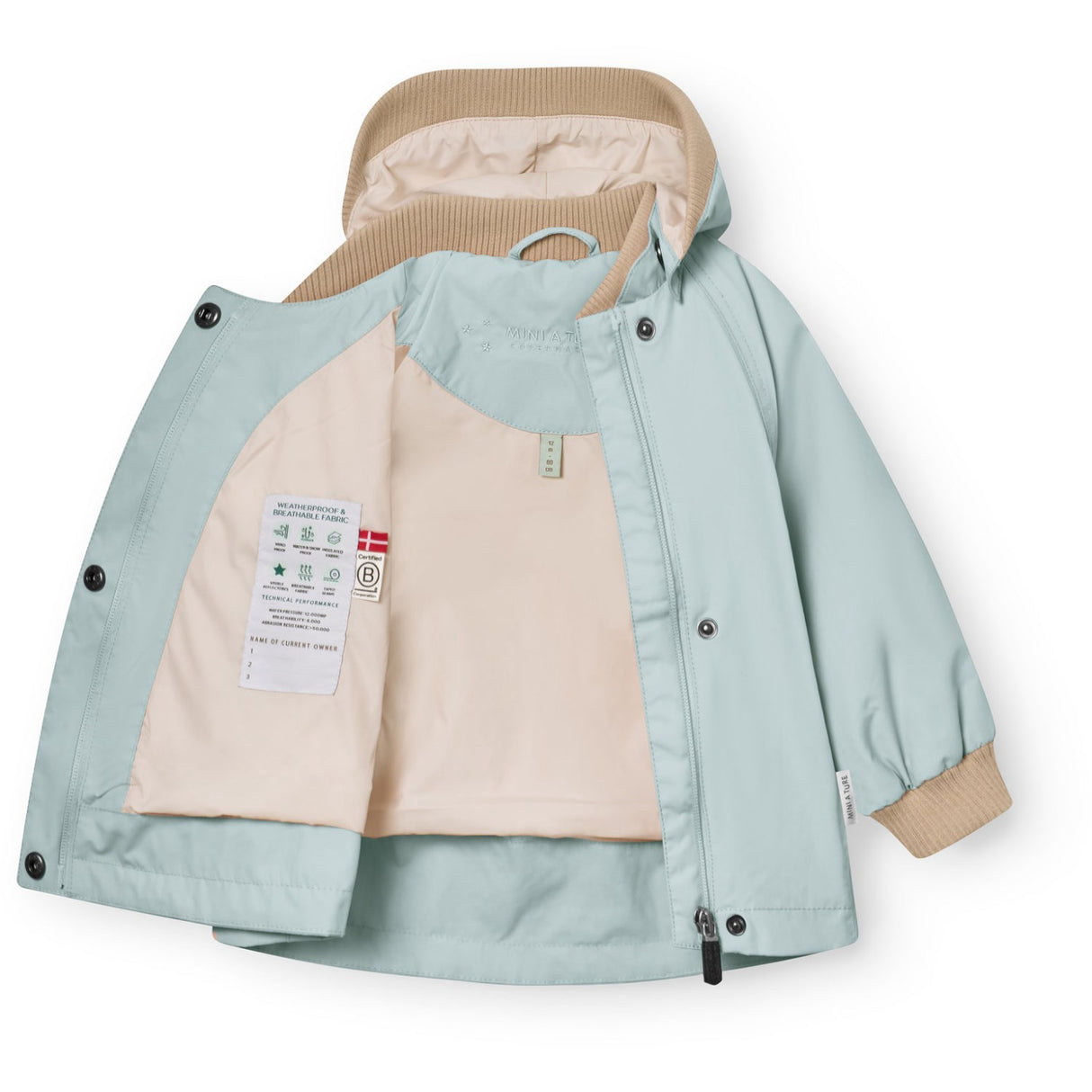 Mini A ture Cloud Blue Matwai Jacket. Grs