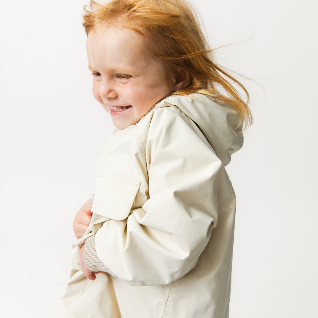 Mini A ture Sandshell Matwai Fleece Lined Jacket. Grs