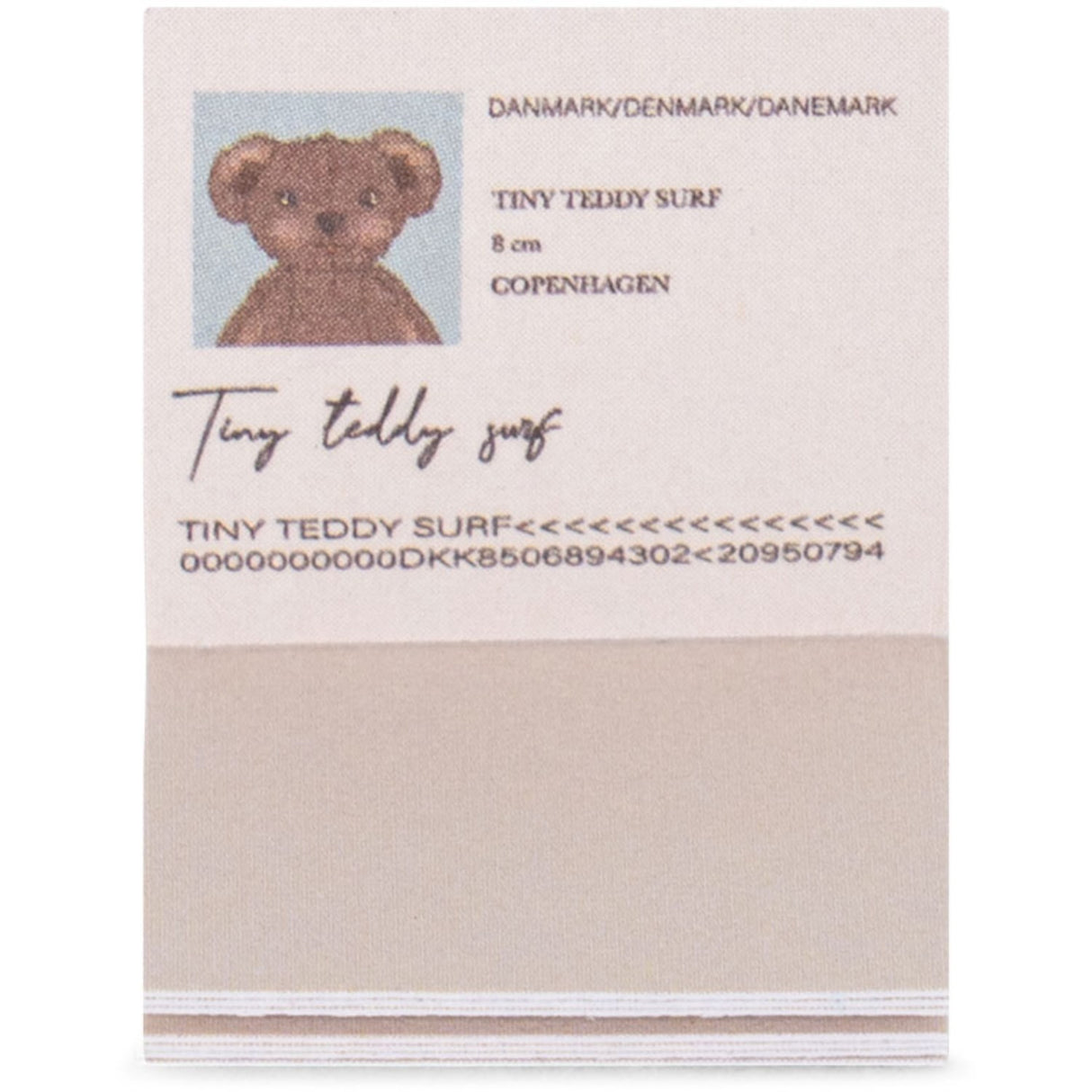 Konges Sløjd Blue Stripe Tiny Bamse Travel