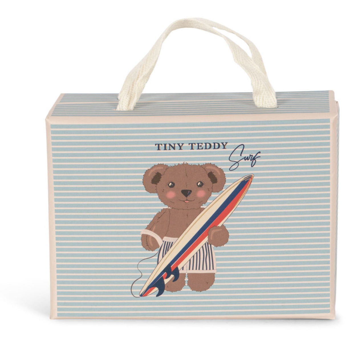 Konges Sløjd Blue Stripe Tiny Bamse Travel
