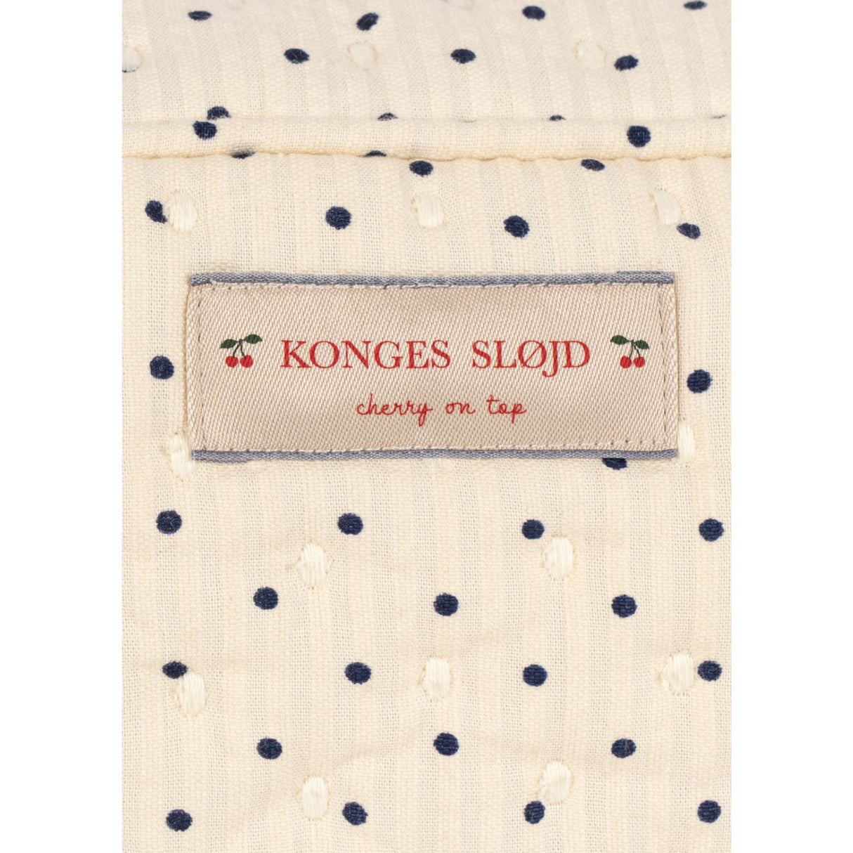 Konges Sløjd Estate Dot Seersucker Big Toilettaske