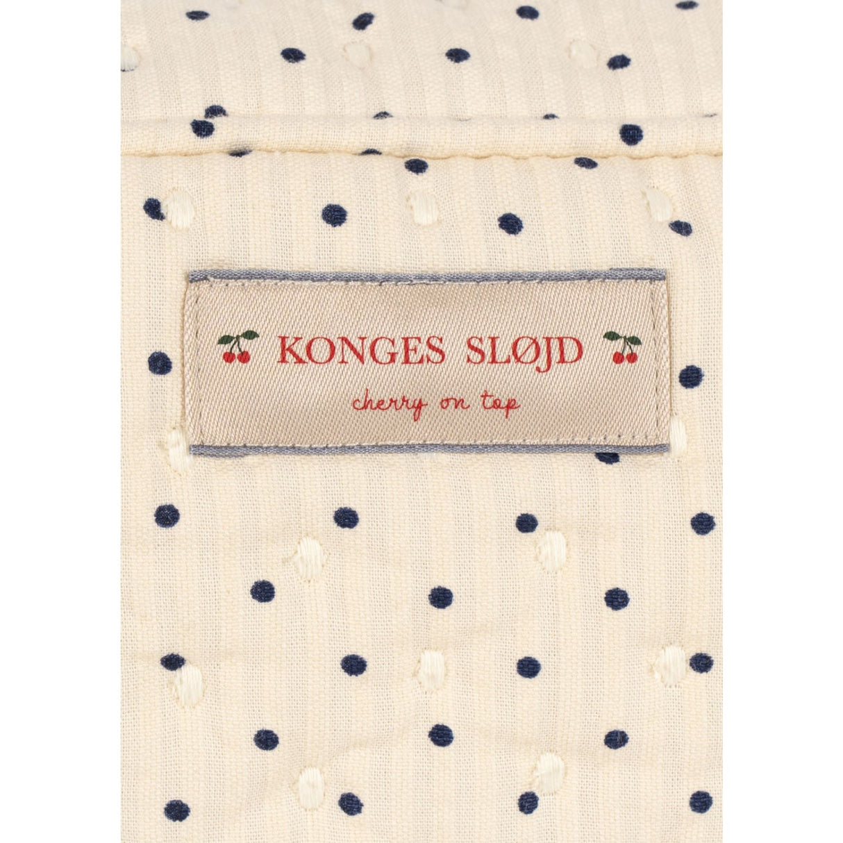 Konges Sløjd Estate Dot Seersucker Big Toilettaske