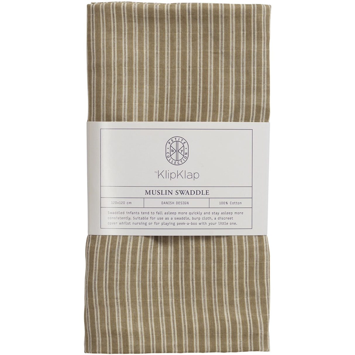 by KlipKlap Latte Alfred Stripe Svøb
