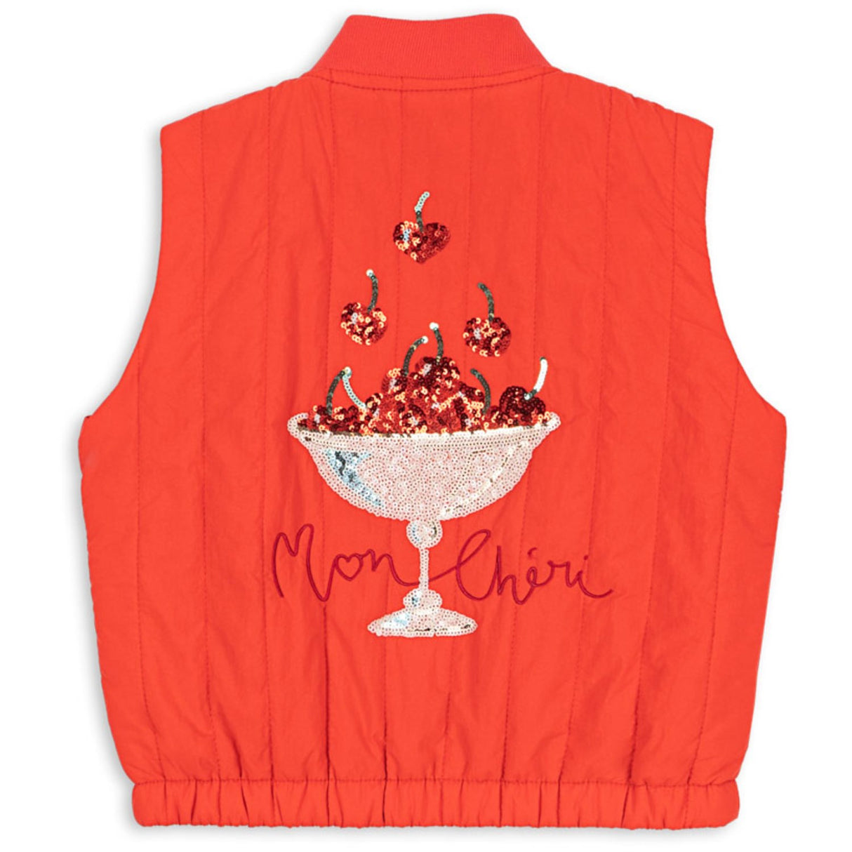 Konges Sløjd Fiery Red Juno Paliet Vest