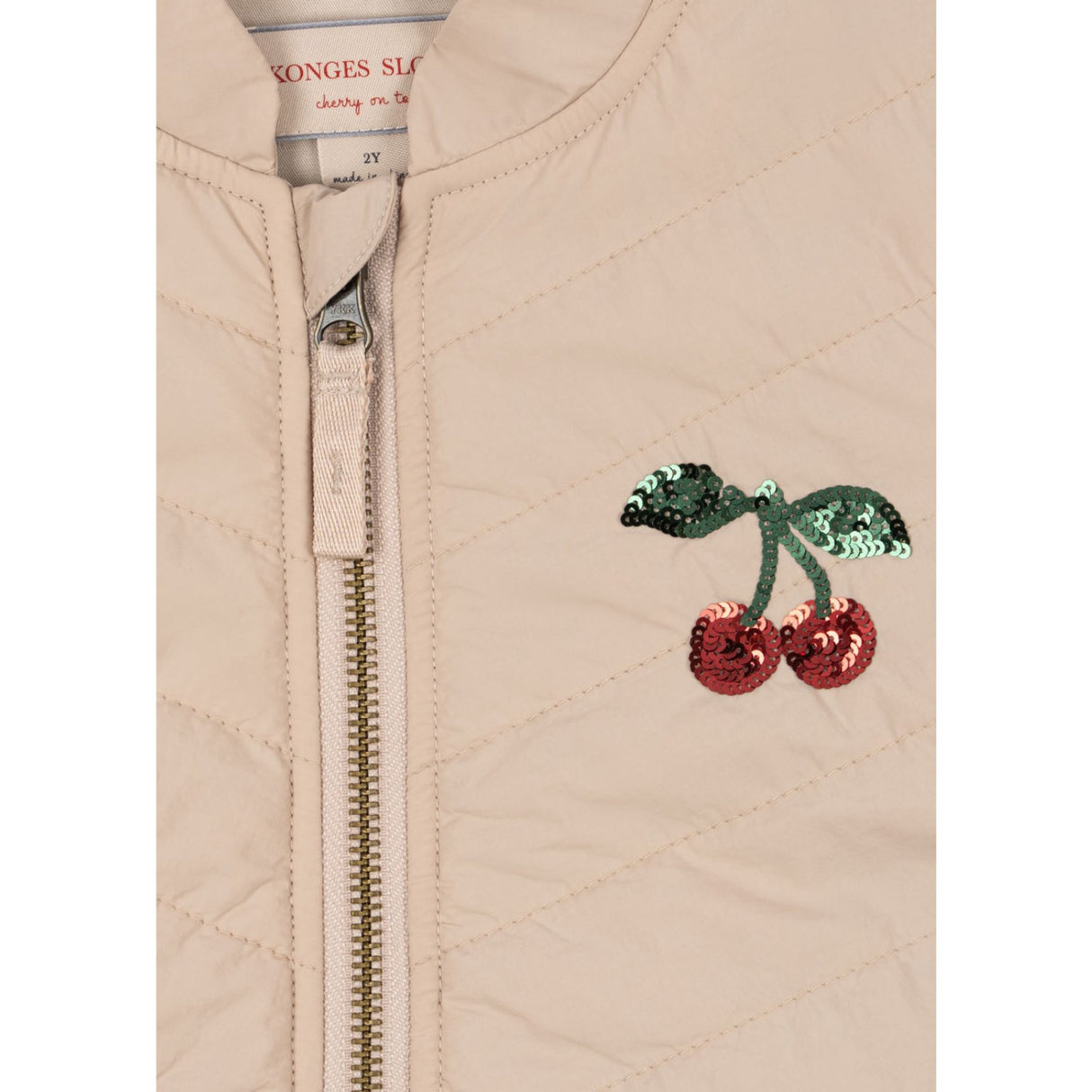 Konges Sløjd Smoke Gray Juna Paliet Bomber Jakke