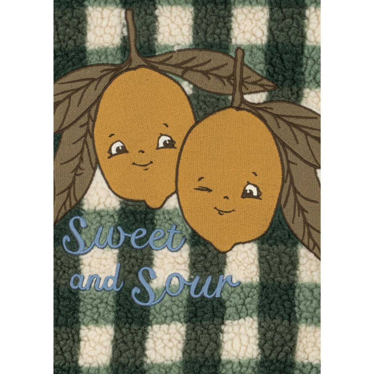 Konges Sløjd Green Check Jody Bamse Jakke Grs