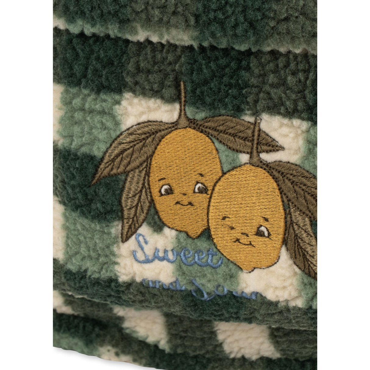 Konges Sløjd Green Check Jody Bamse Rygsæk Grs