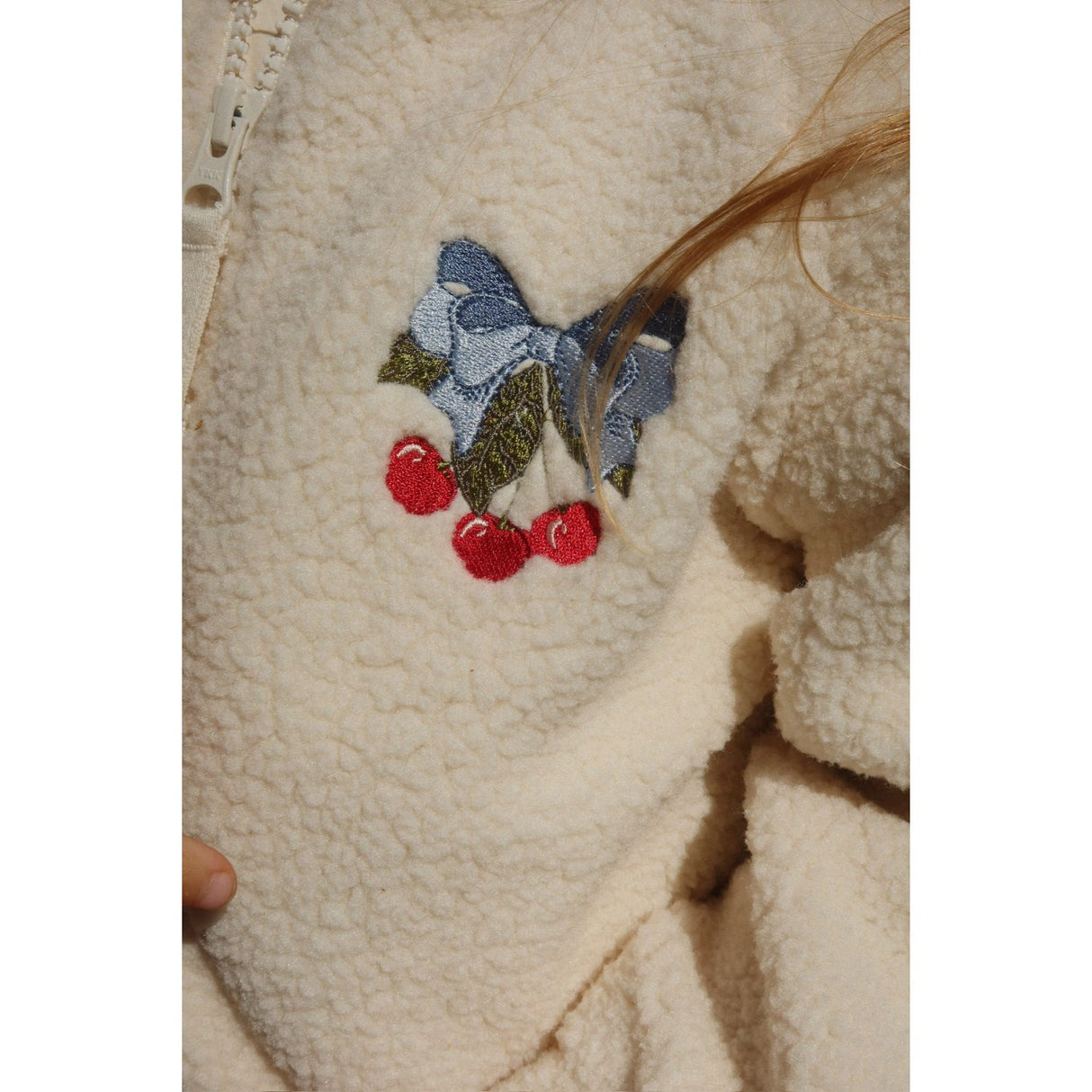 Konges Sløjd White Smoke Jazz Bamse Jakke Grs