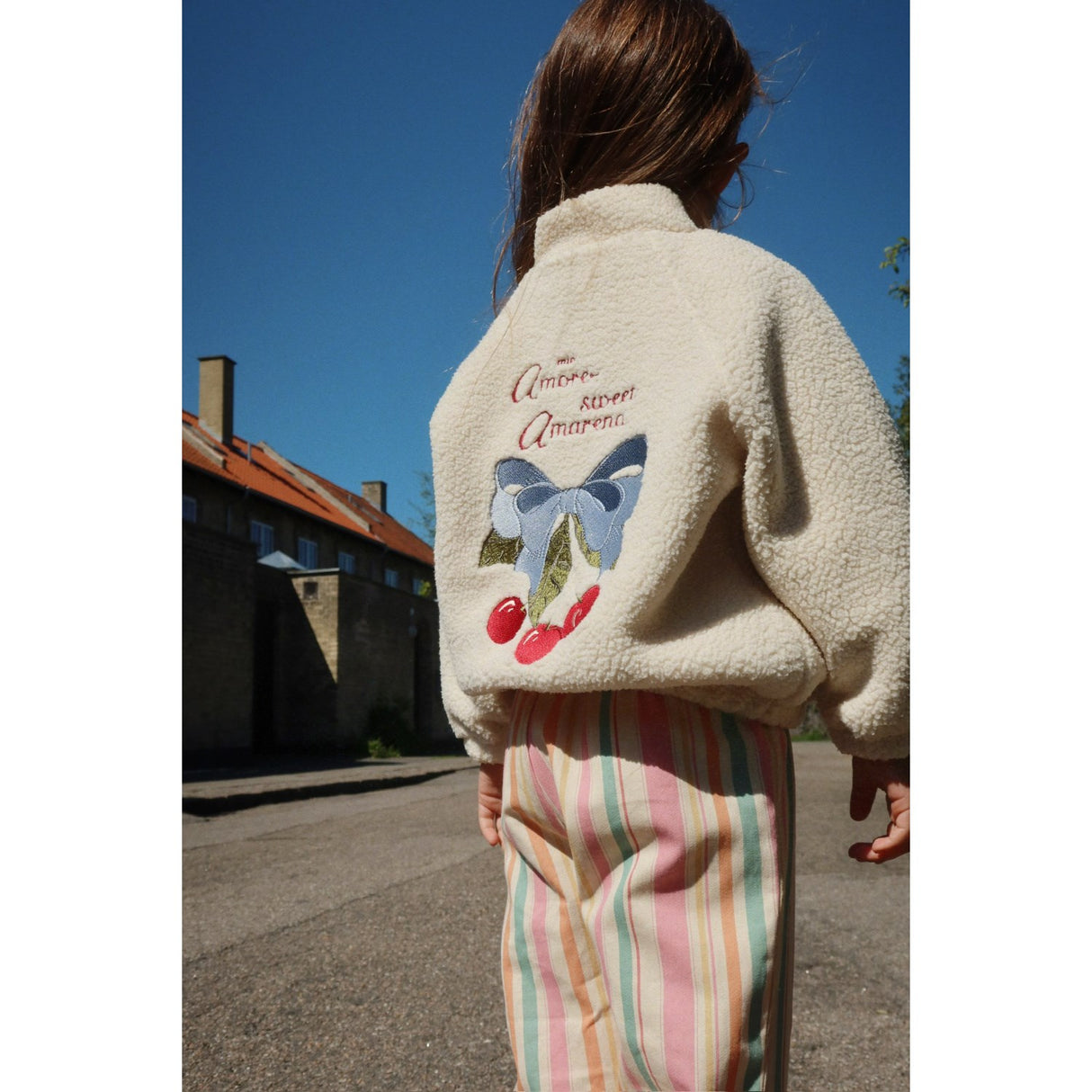 Konges Sløjd White Smoke Jazz Bamse Jakke Grs