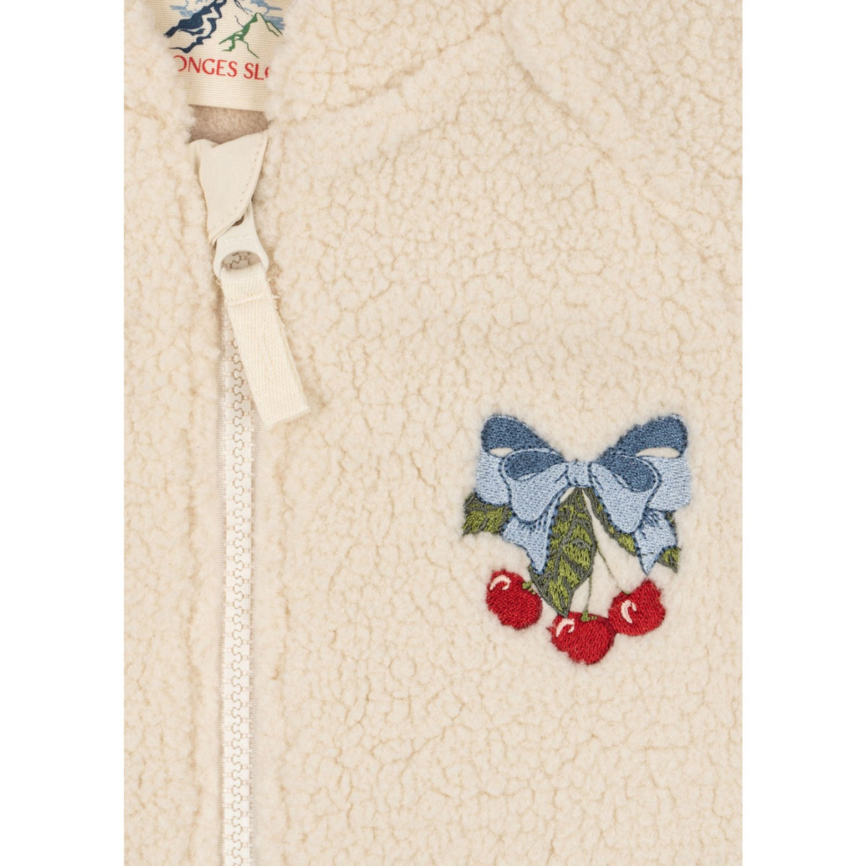 Konges Sløjd White Smoke Jazz Bamse Jakke Grs