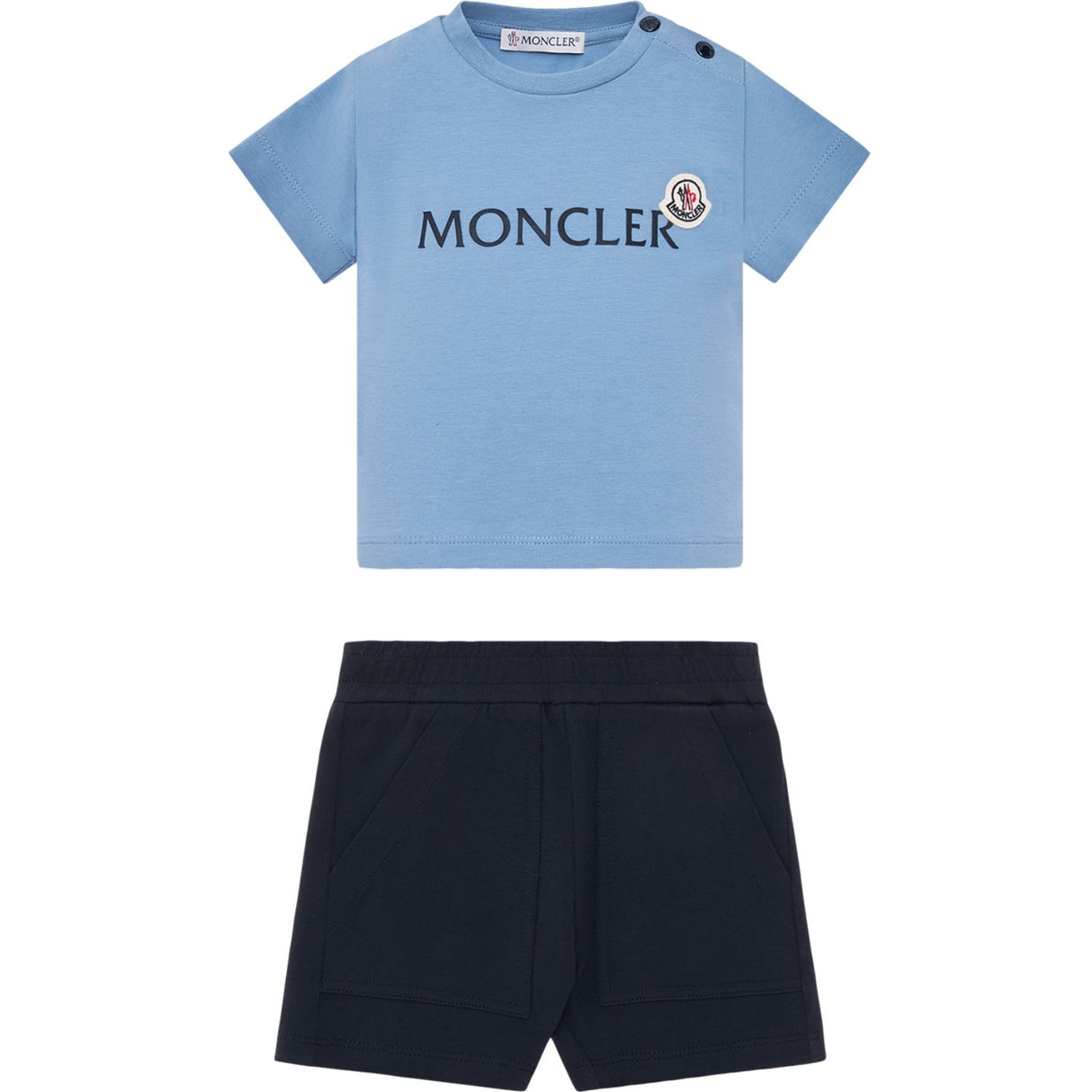 Moncler Dark Blue Shorts Sæt