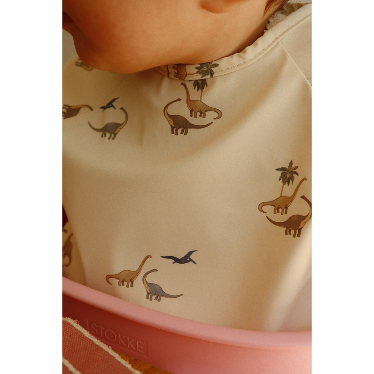 Konges Sløjd Kubi/Rain Forest 2 Pak Dinner Hagesmæk Med Ærmer