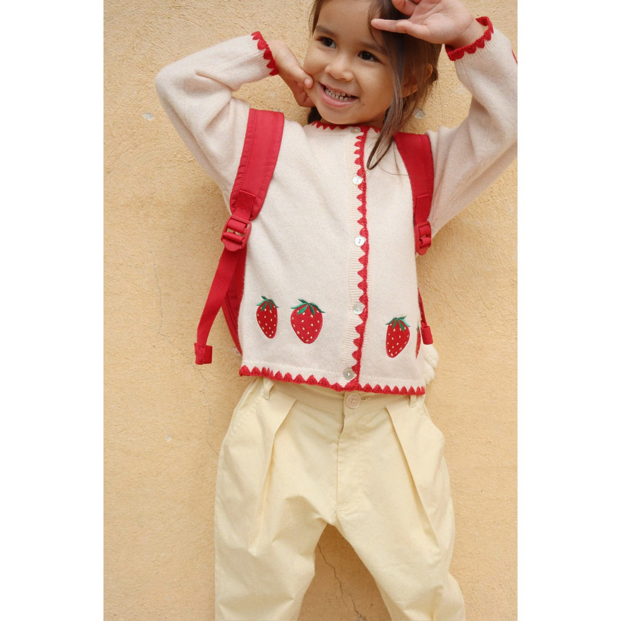 Konges Sløjd Strawberry Mini Rygsæk