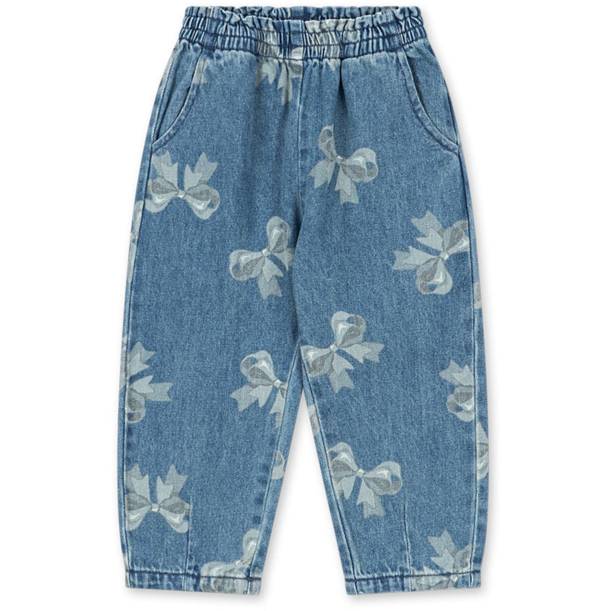 Konges Sløjd x Luksusbaby Bella Bow Blu Magot Flæse Bukser Gots