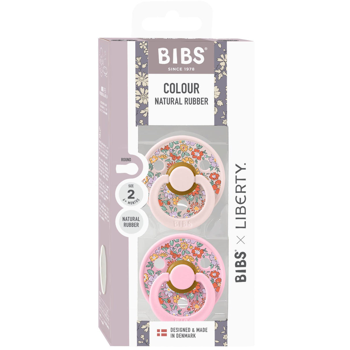 Bibs X Liberty Petal Mix Sut Colour 2-Pak Oscar Meadow Latex