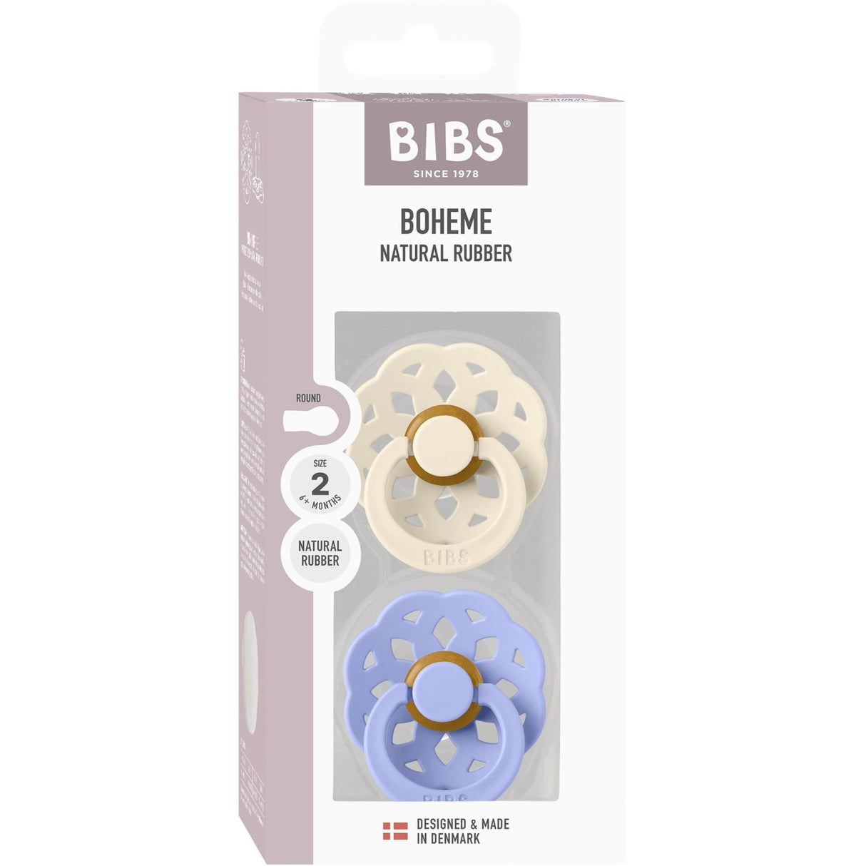 Bibs Ivory/Hush Sut Boheme 2-Pak Latex
