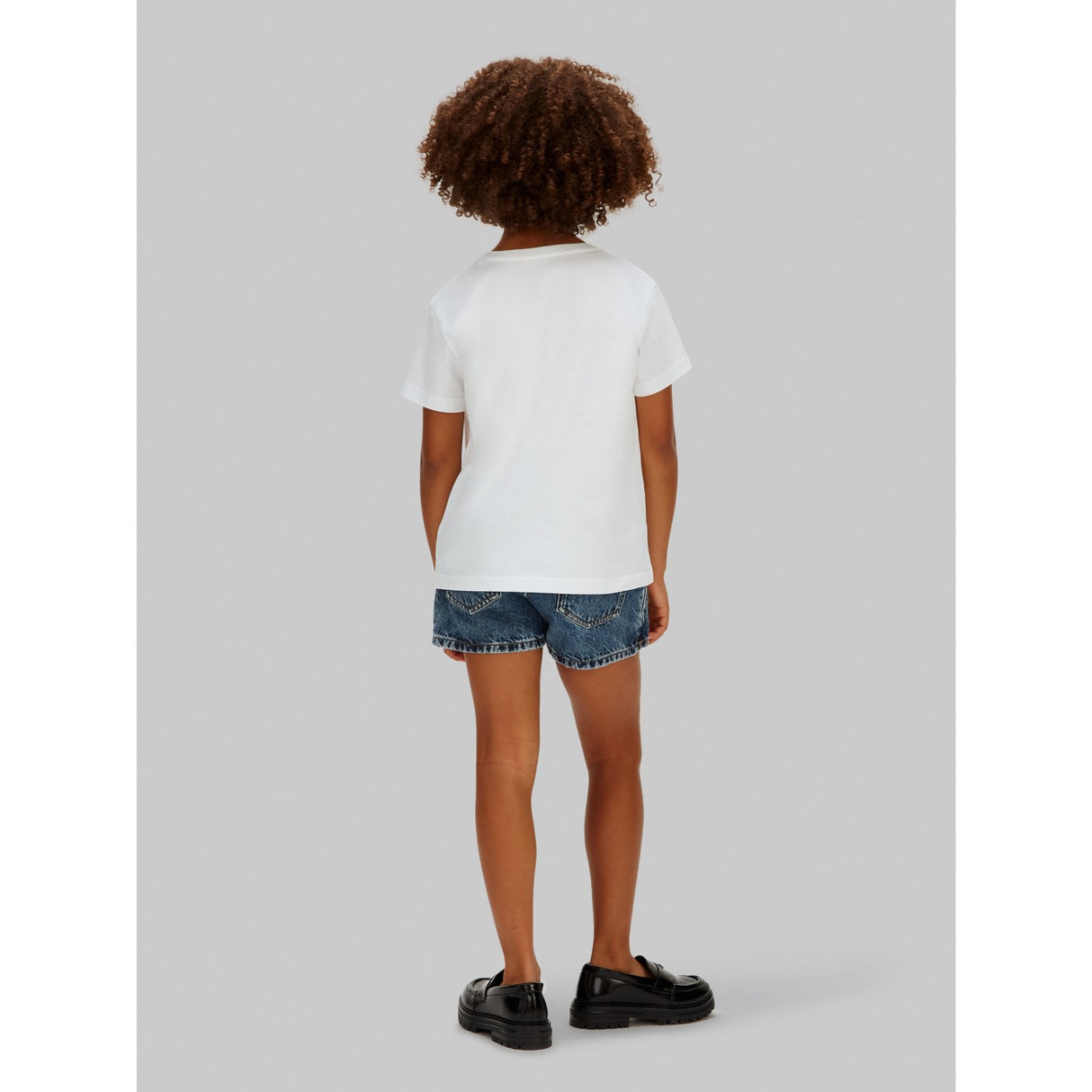 Calvin Klein White Ck Collegiate Ss T-Shirt