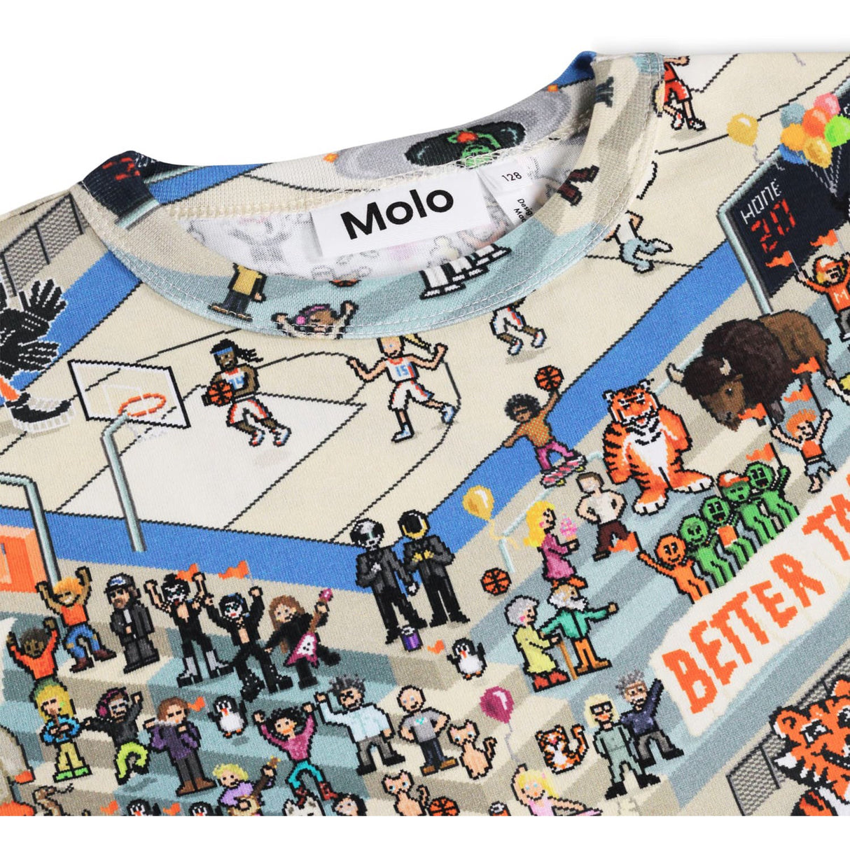 Molo Pixel Basket Rill Bluser