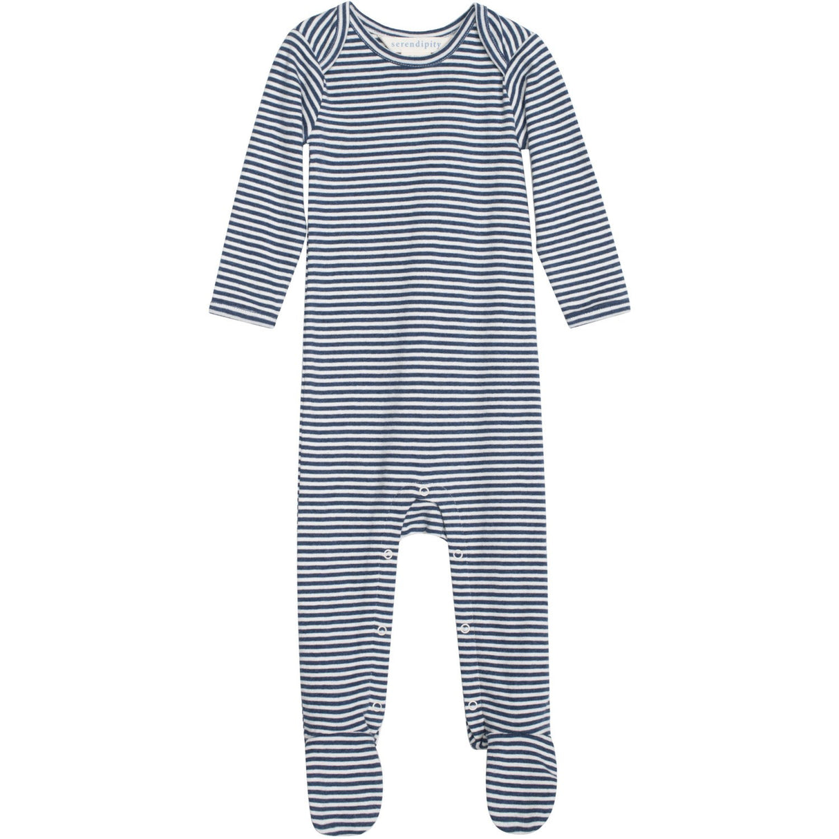 Serendipity Navy/Offwhite Baby Dragt Stripe