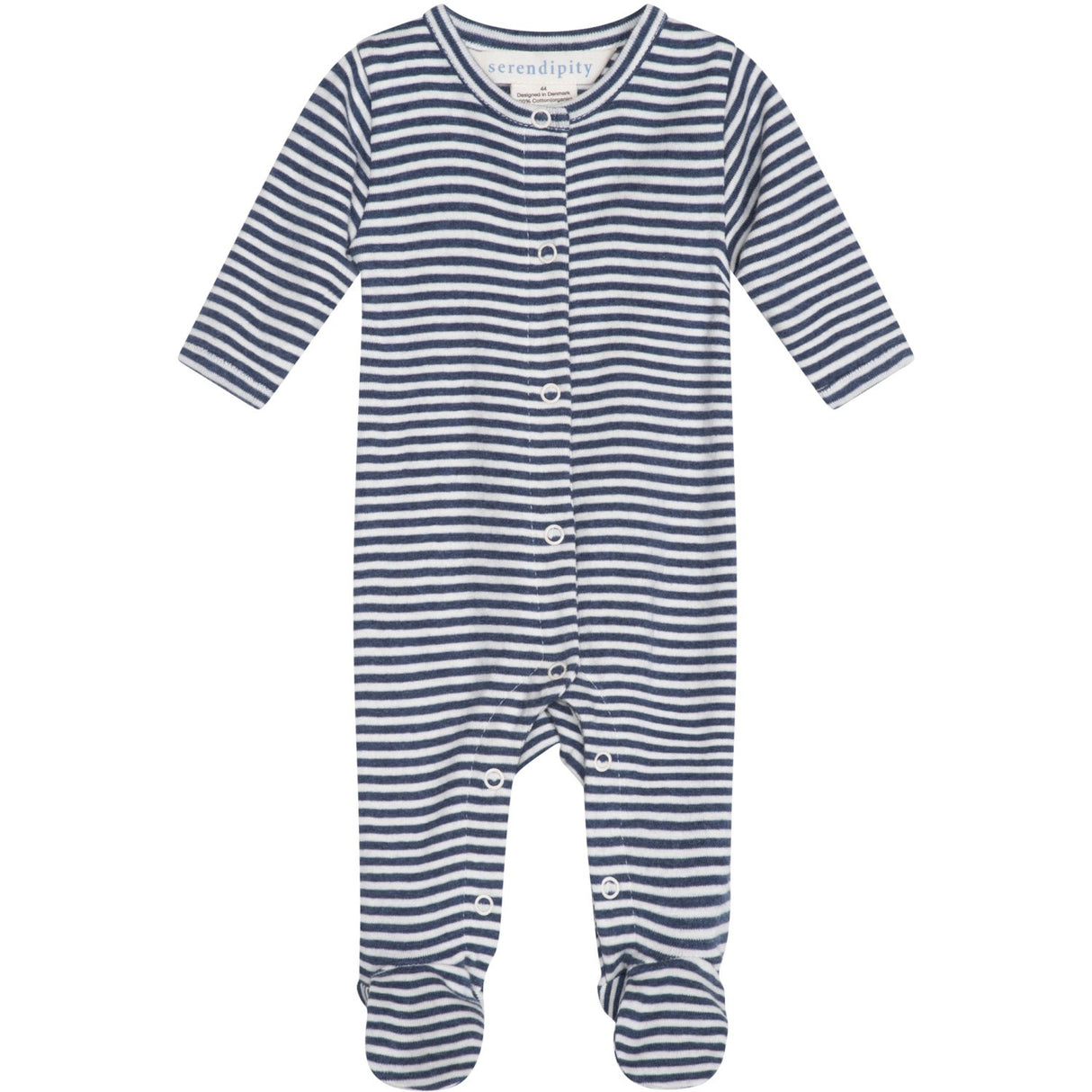 Serendipity Navy/Offwhite Newborn Stripe Dragt