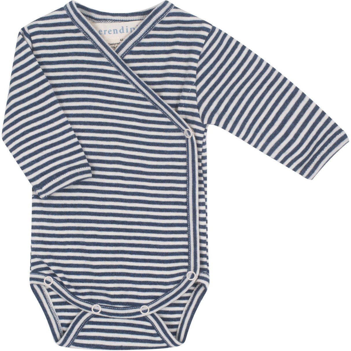 Serendipity Navy/Offwhite Newborn Slå-om Body