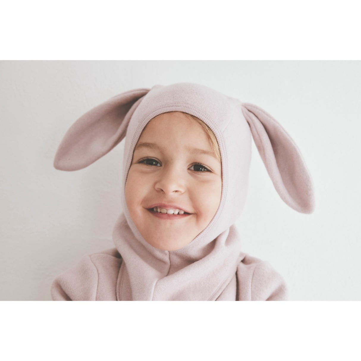 Huttelihut Peach Blush Elefanthue Ears Bomuld Fleece