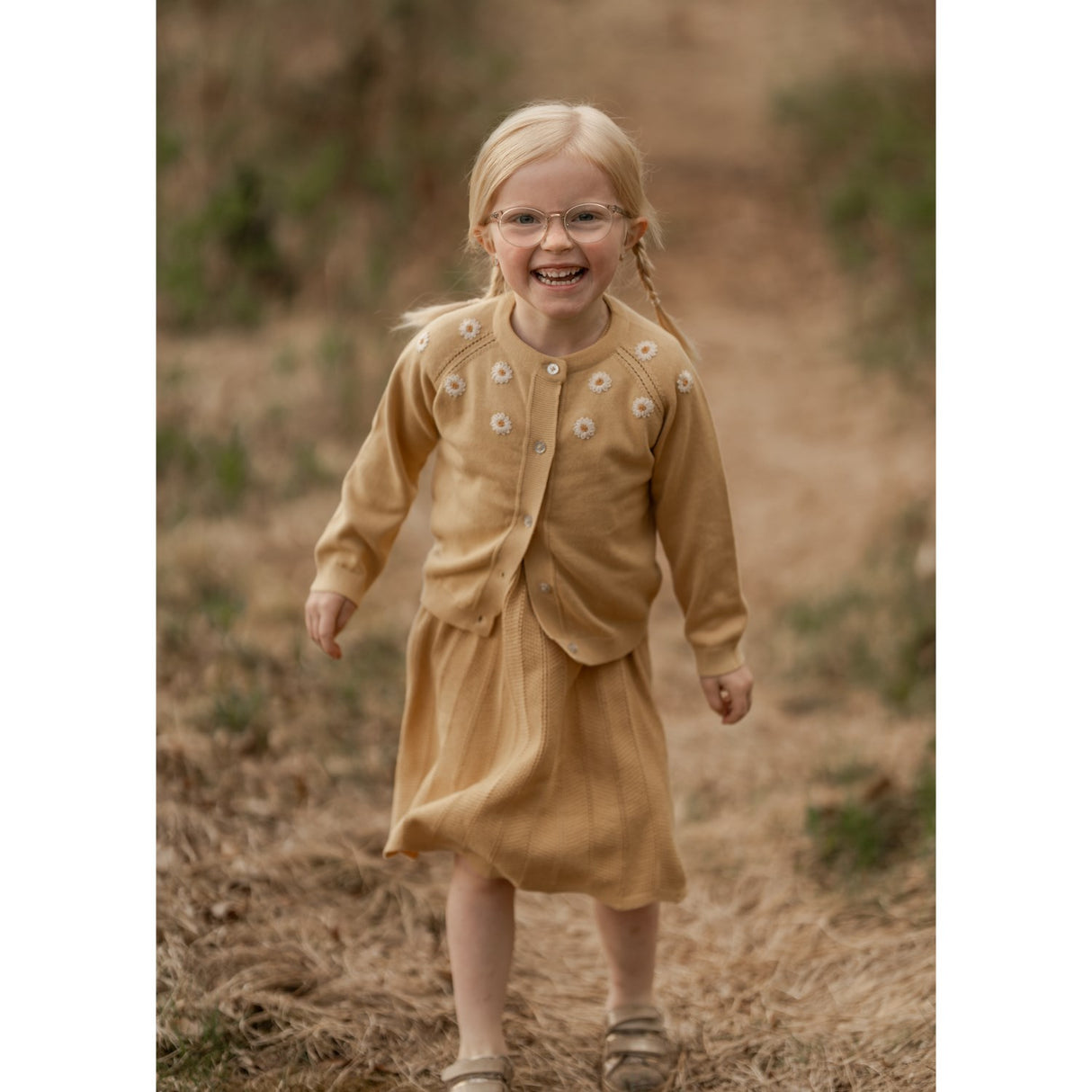 Hanevild Italien Straw Daisy Cardigan