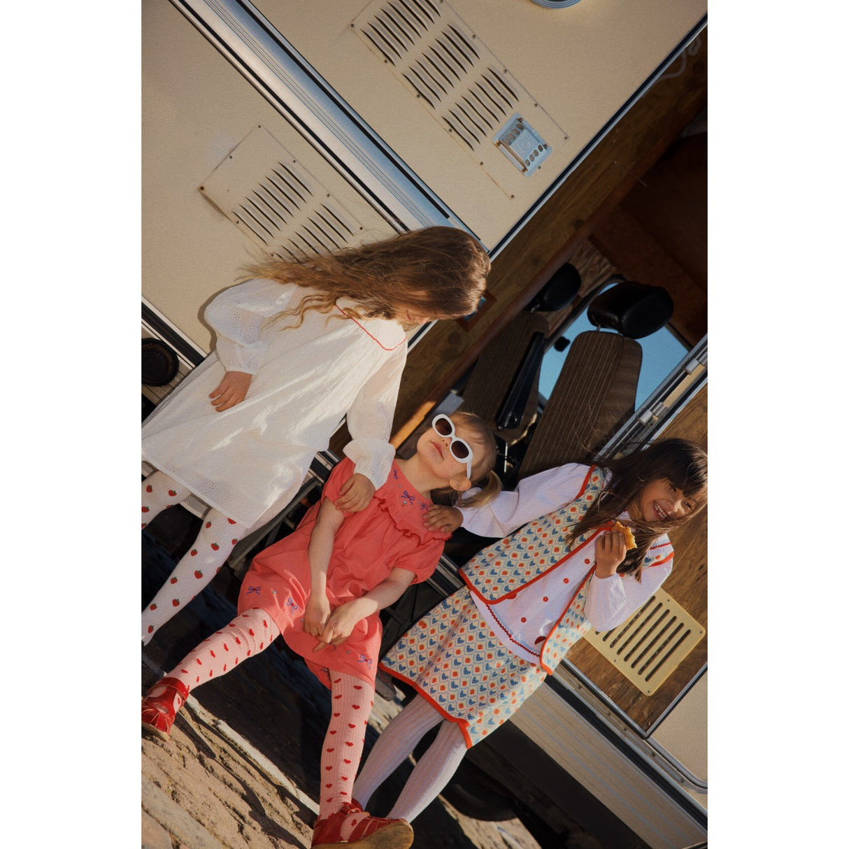 Flöss Dark Rose Rosa Kjole