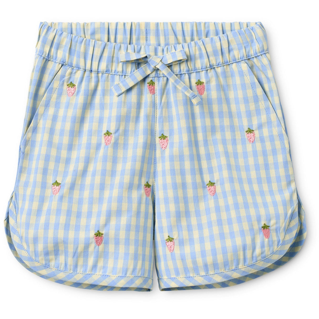 Flöss Sky Berry Gingham Mille Shorts