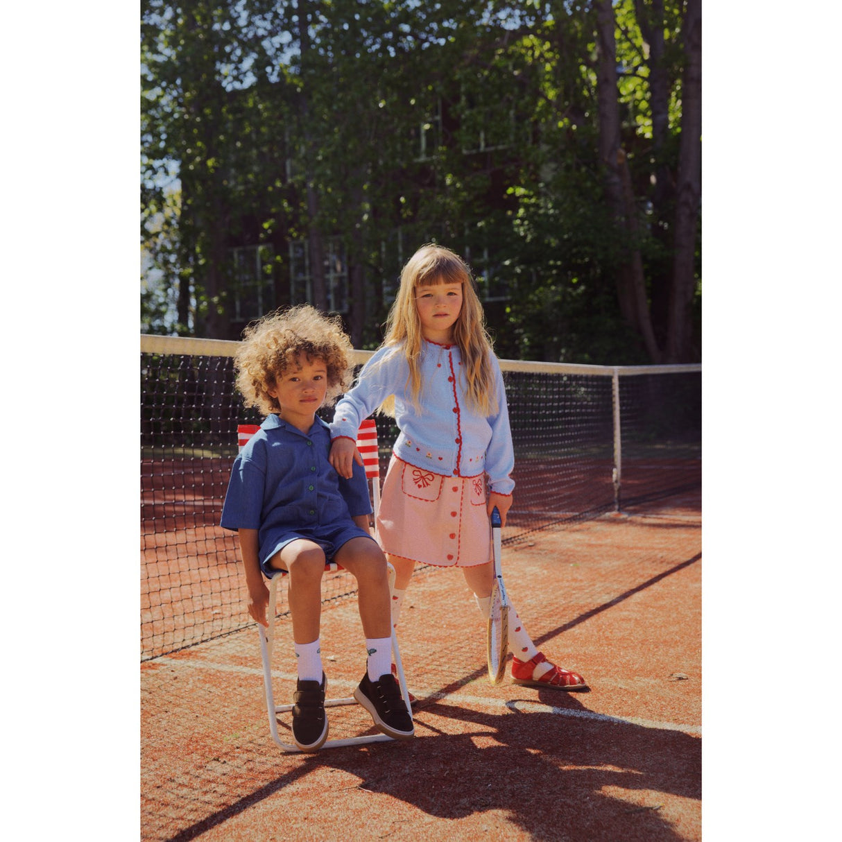 Flöss Blue Sky Blanca Cardigan