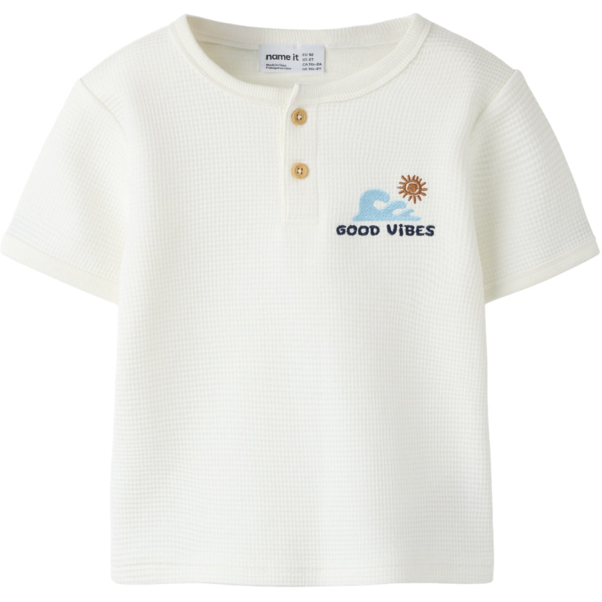 Name It Cloud Dancer Nmmfallan Ss Nreg Top