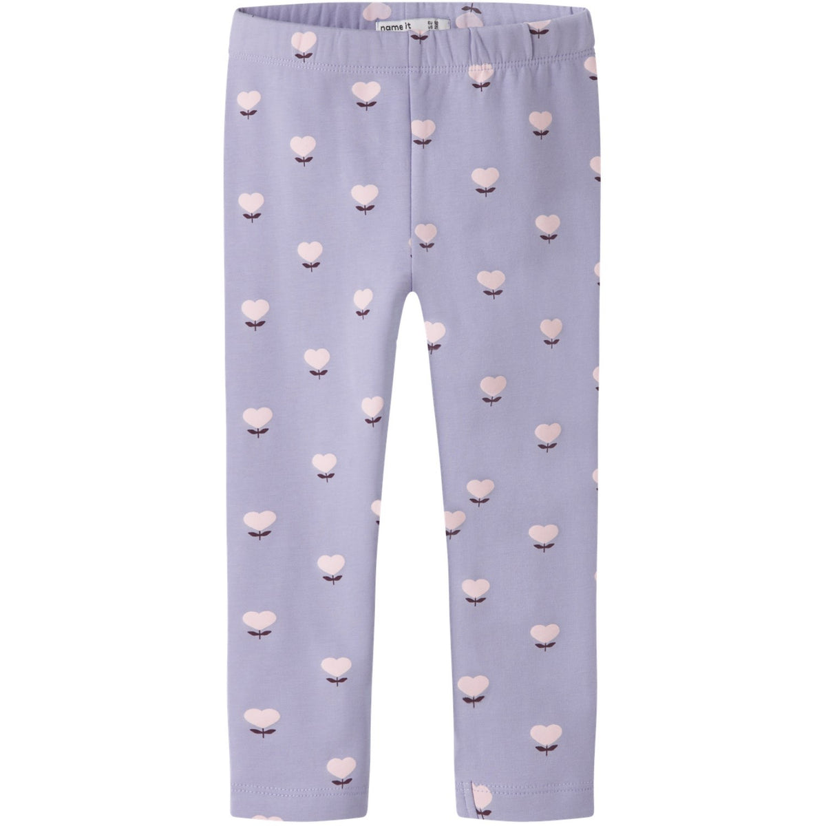 Name It Lavender Icing Nmfolini Swe Leggings Bru Pb