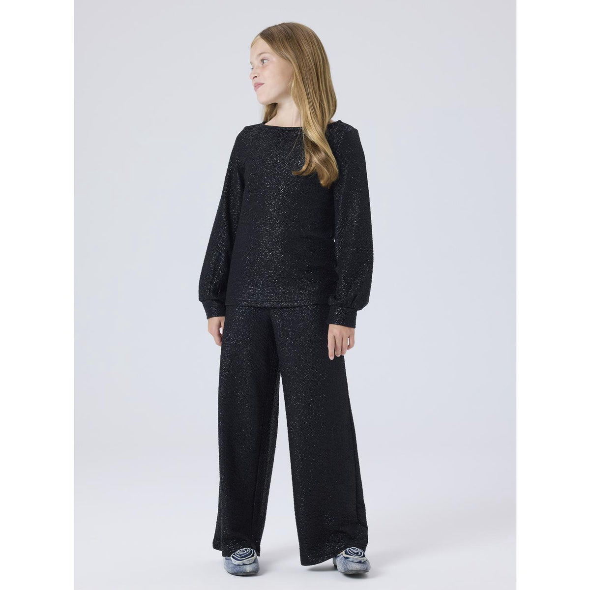 Name It Black Nkfrisine Wide Bukser Pb