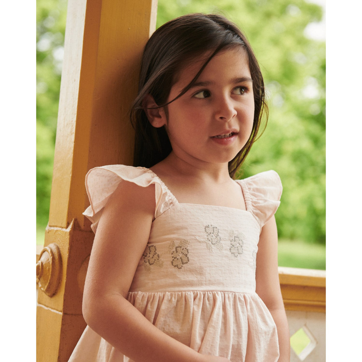 COPENHAGEN COLORS Dusty Rose Comb. Summer Sæt W. Emb.