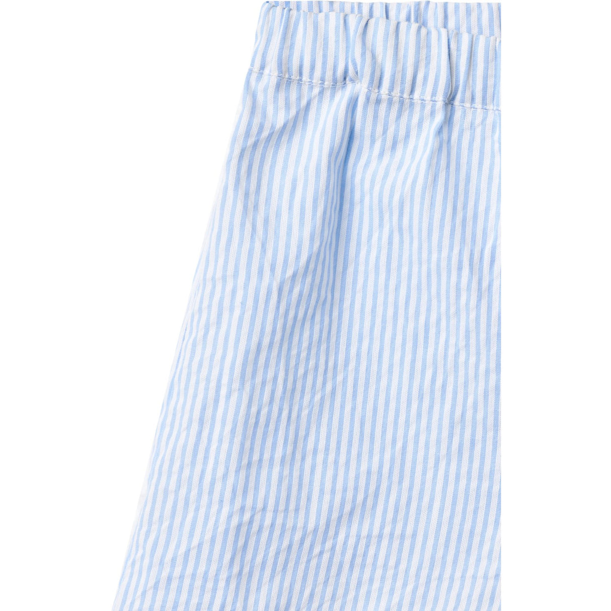 COPENHAGEN COLORS Sky Blue W Cream Stripe Seersucker Deco Sæt