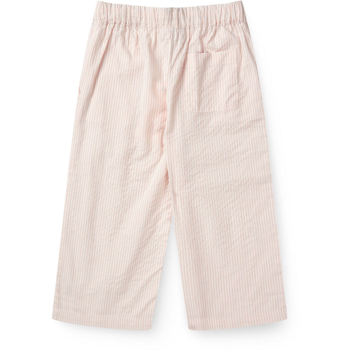 COPENHAGEN COLORS Dusty Rose W Cream Stripe Seersucker Pajama Bukser