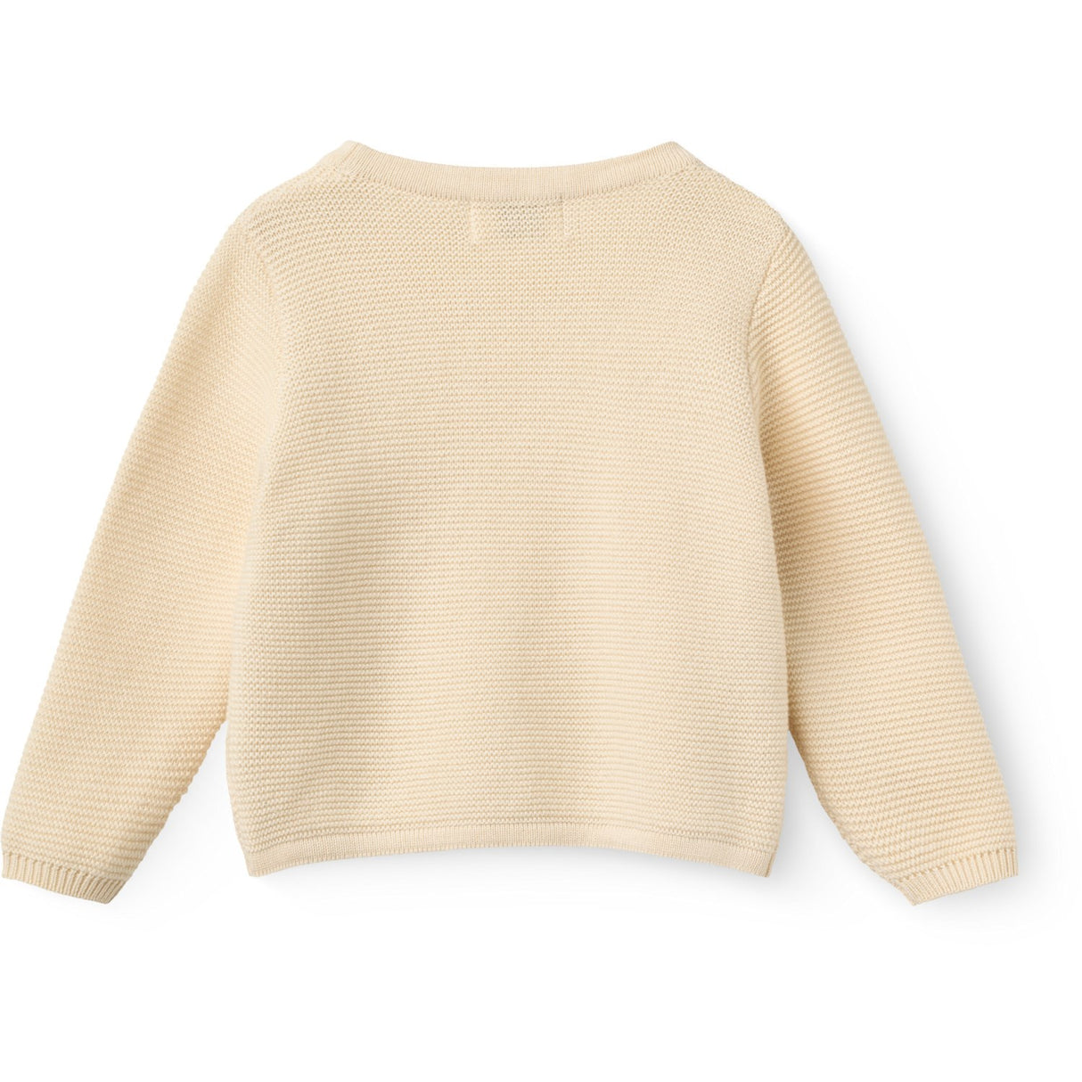 COPENHAGEN COLORS Cream Baby Cross-Over Cardigan