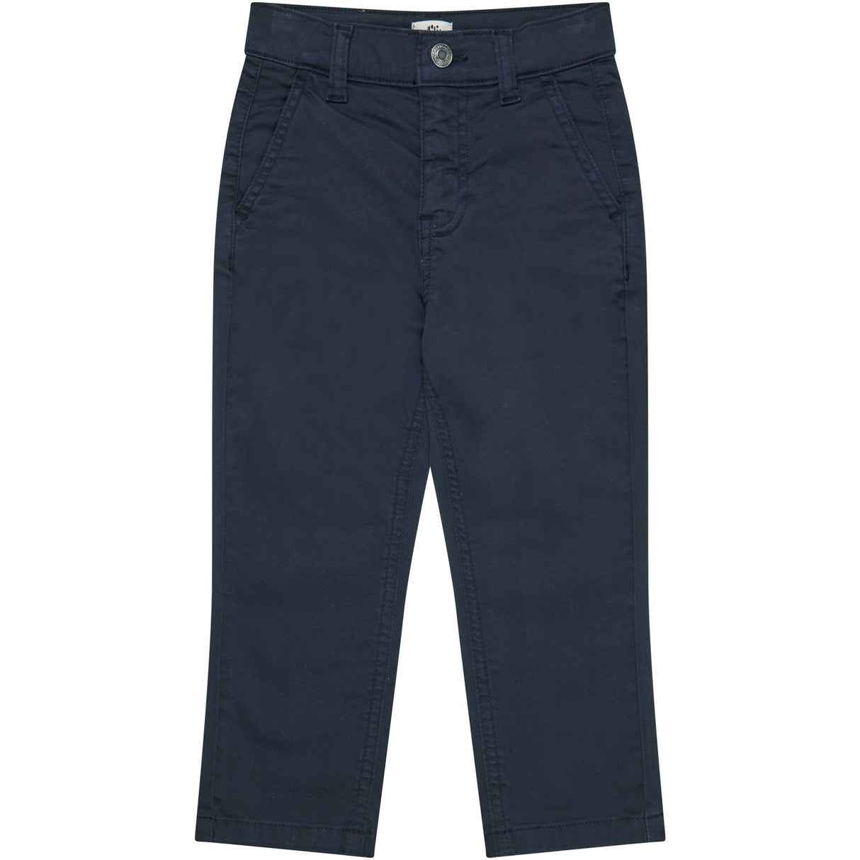COPENHAGEN COLORS Navy Silky Twill Chinos Slim - Med Stretch