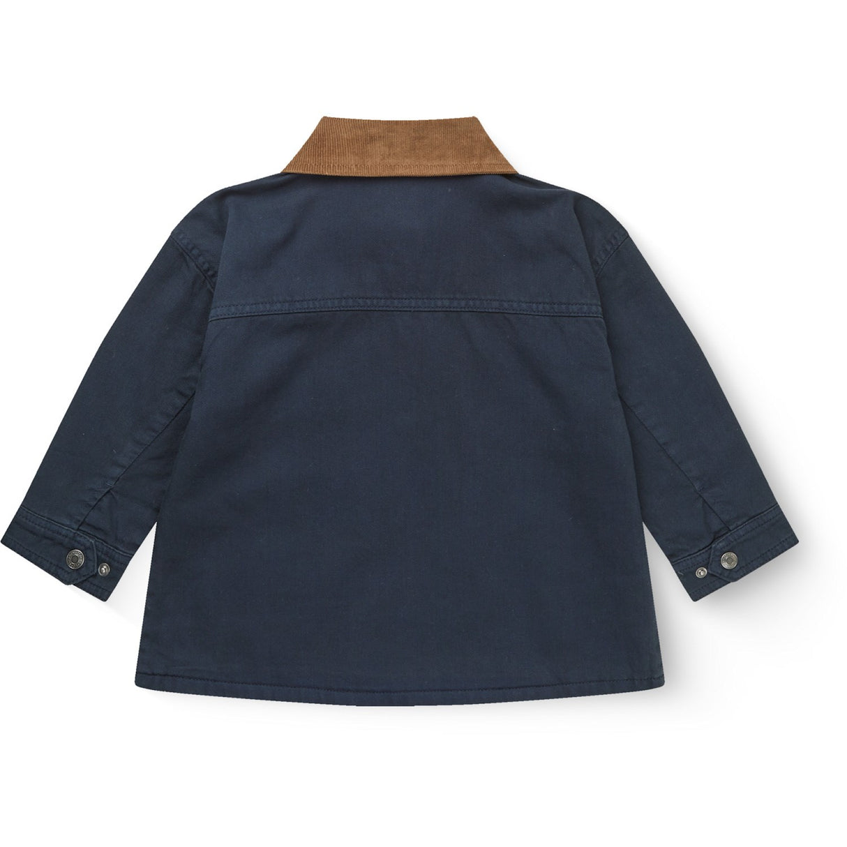 COPENHAGEN COLORS Navy Comb Twill Jakke W. Corduroy Krave