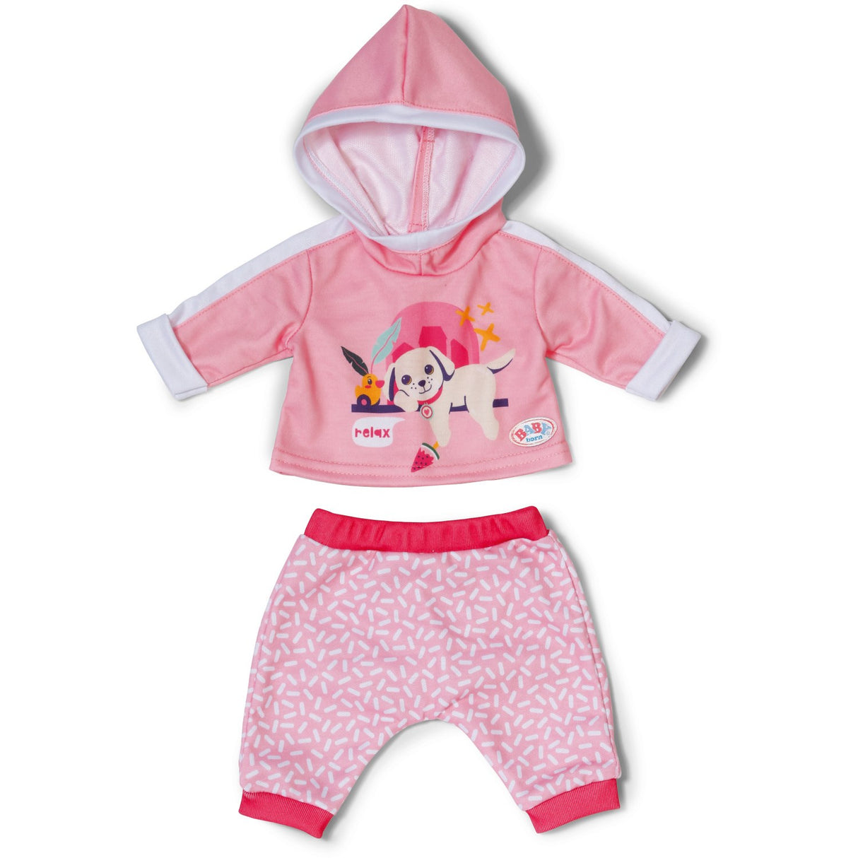 BABY Born Jogging Dragt Pink 43cm