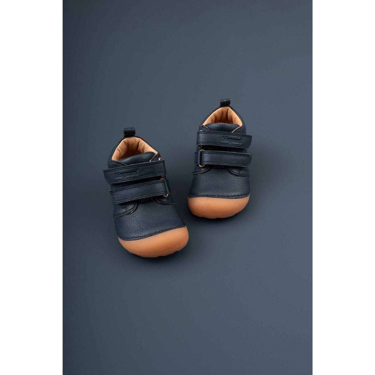 Bisgaard Navy Barefoot Carter First Step Sko