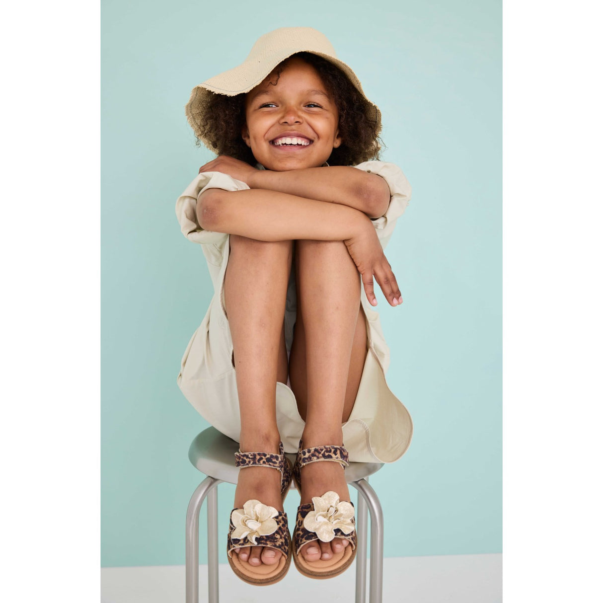 Bisgaard Leopard Agnes Sandal