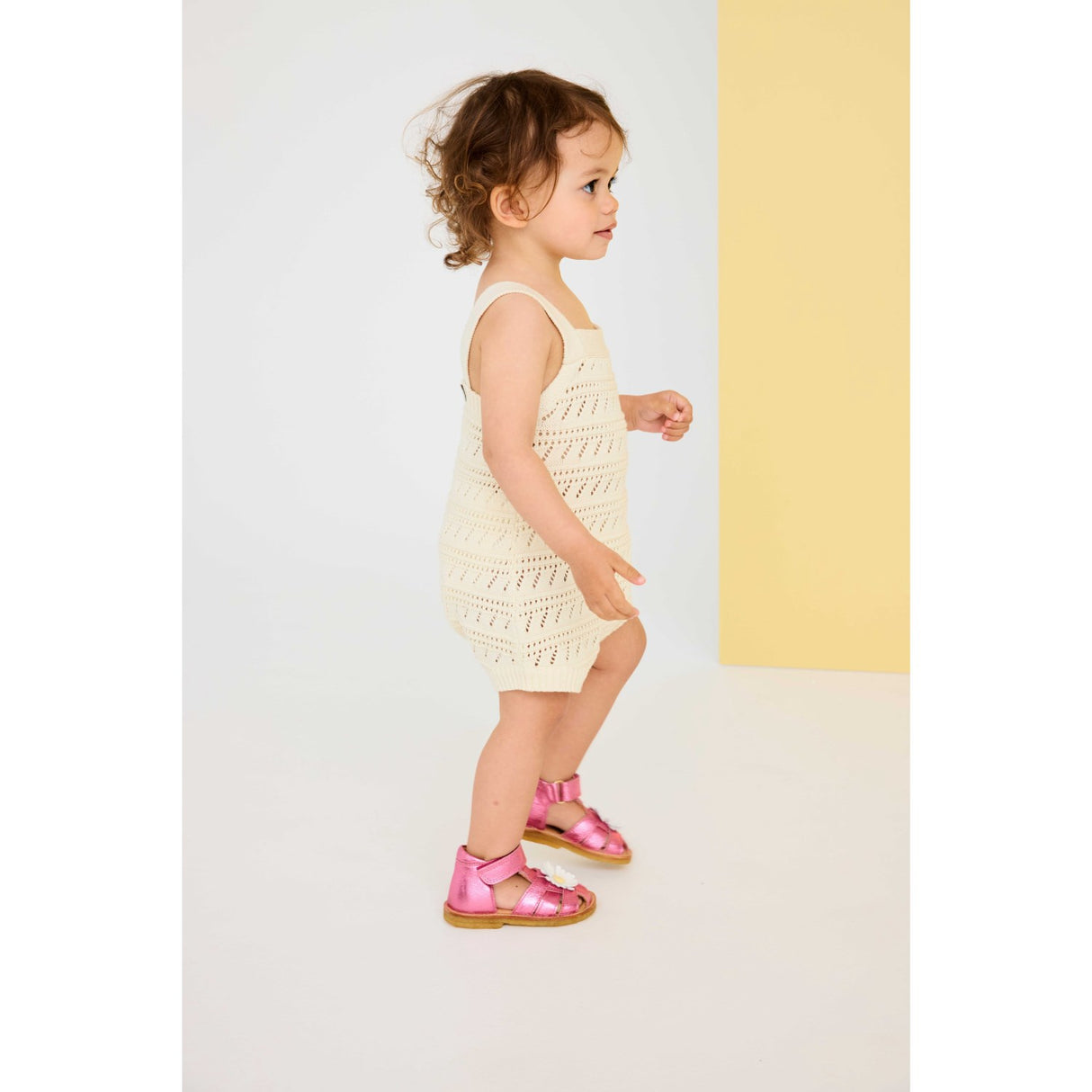 Bisgaard Pink Metallic Kaia Sandal