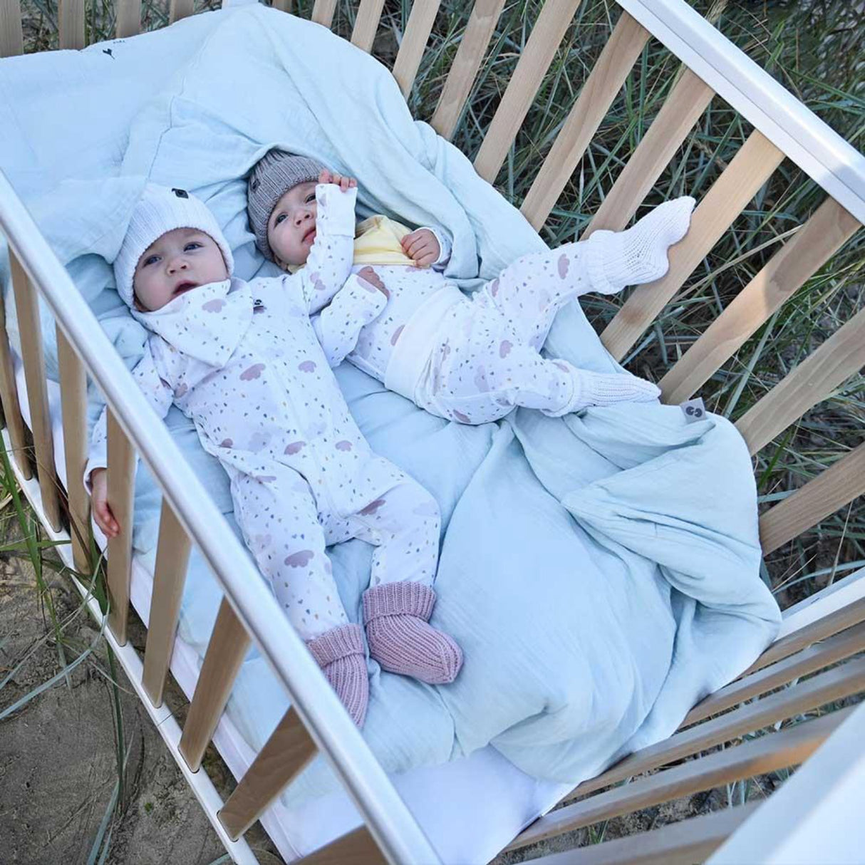 Nordbaby Natural/White Dropside Tremmeseng Leolia