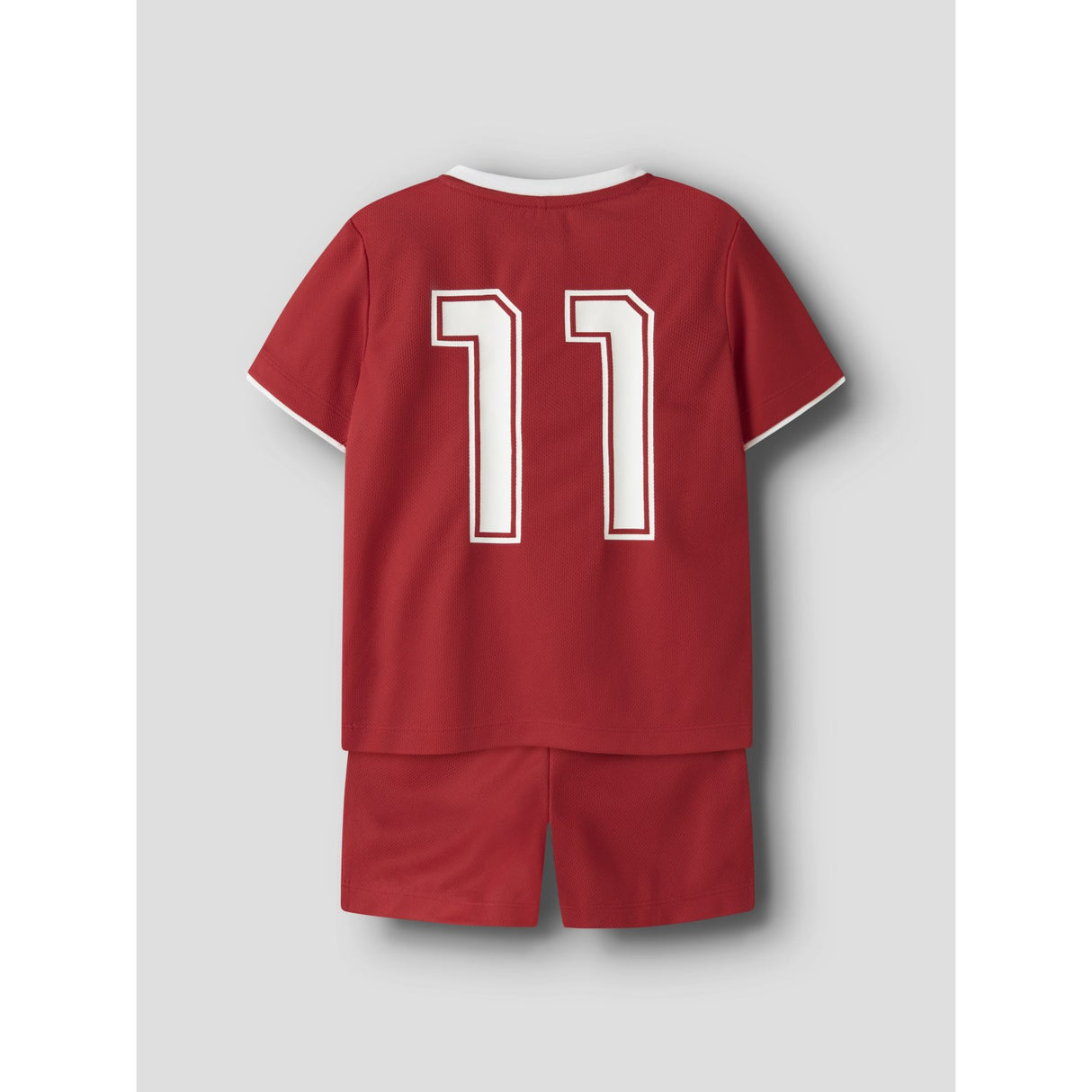 Name It True Red Nmnhiteam Shorts Sæt
