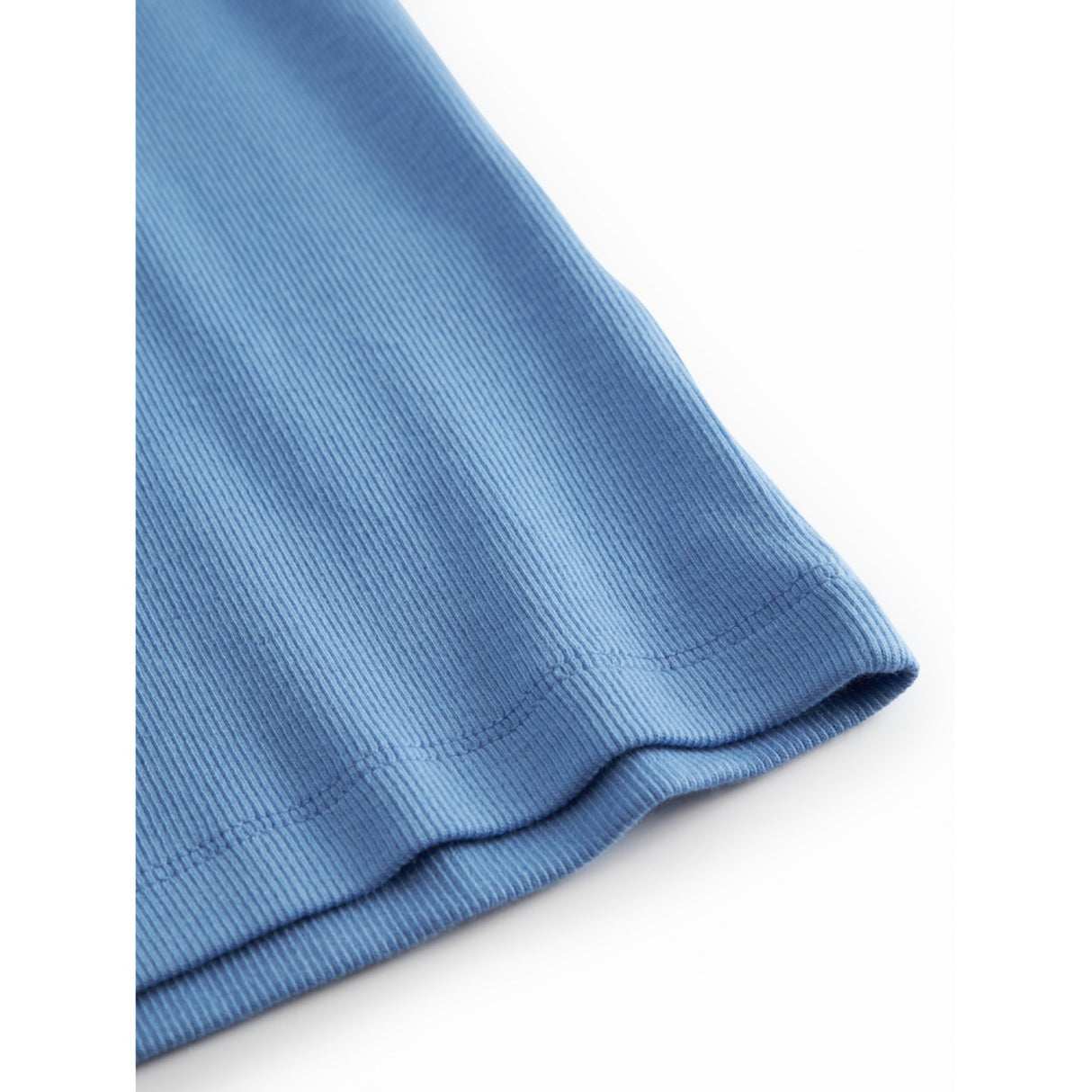 MarMar Modal Fine Rib Surf Blue Sleeveless Top