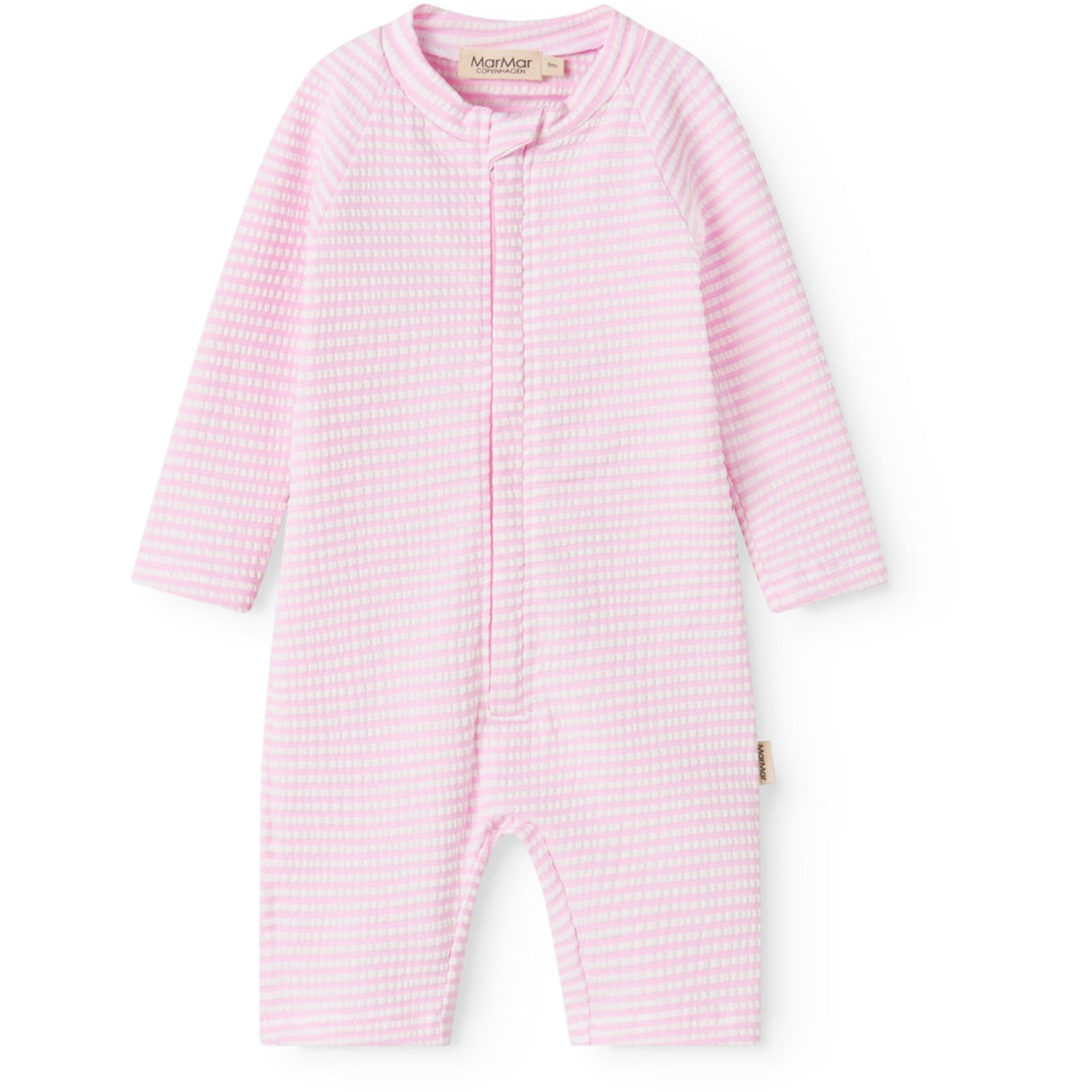 MarMar Seersucker Swim Pink Stripe Swal Dragt